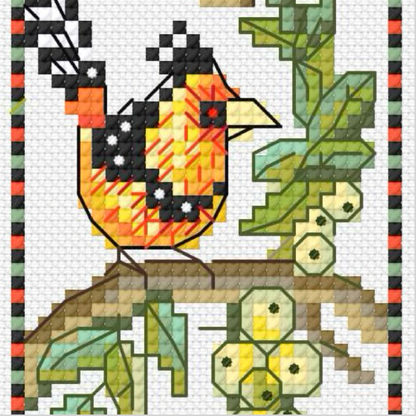 Crested Barbet Bookmark