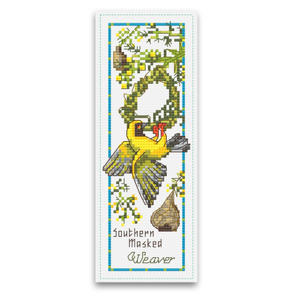 Weaver Bird Bookmark (Digital Pattern Download)